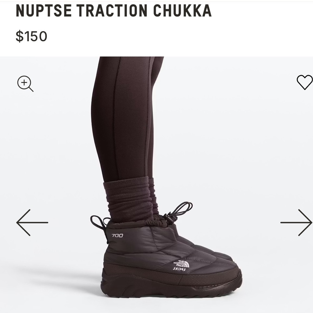 Brand New Skims x North Face Nuptse Traction Chukka in Phoenix.
